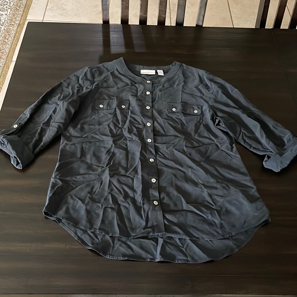 Chico’s button down size 2 - Picture 1 of 4